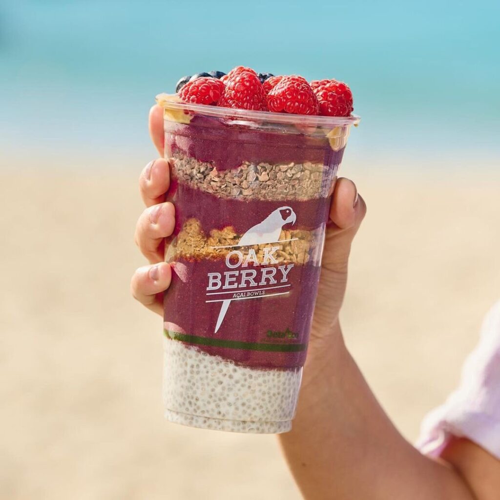 Oakberry Acai bowls Slovenia