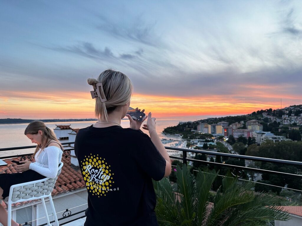 Rooftop Bar Bellevue Portoroz