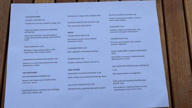 Restaurants in Osijek 7 Bistro Schampini