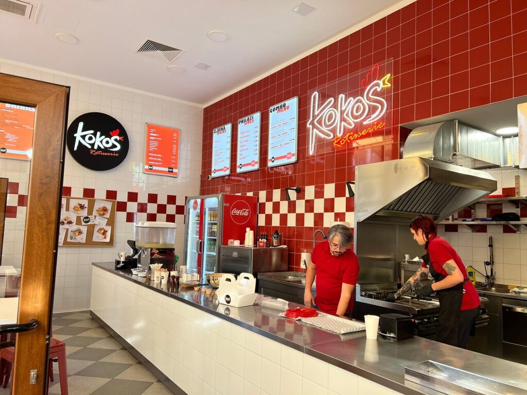 Kokos rotisserie